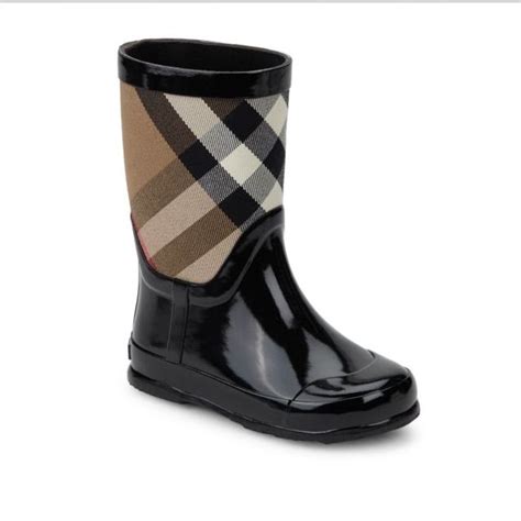 toddler boy burberry shoes|toddler burberry rain boots.